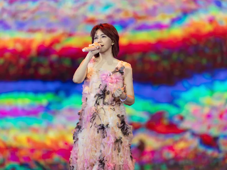 孫燕姿於高雄開唱，勾起不少來台奮鬥的回憶。Make Music提供