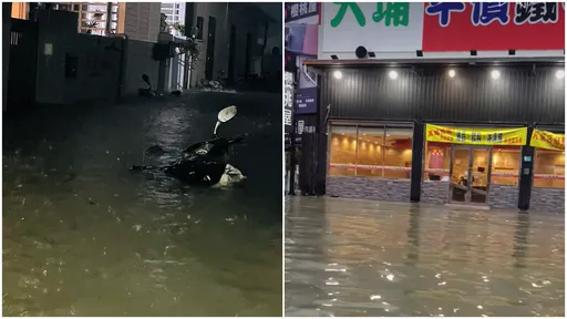 台南等3縣市淹水警戒!大豪雨狂襲 雨區擴大12縣市
