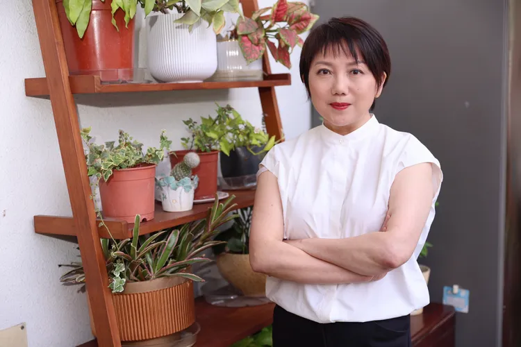 范雲相信，大多數台灣人都是反共、願意守護民主的。記者彭欣偉攝