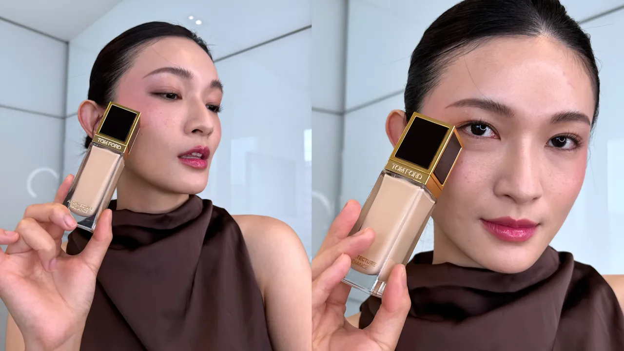 TOM FORD立体光影奢华水光粉底液,3350元。张家玲摄