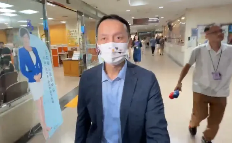 和泰興業永續長黃海清今出庭作證。讀者提供