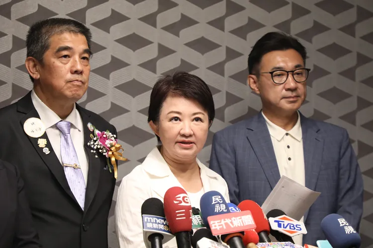 盧秀燕宣布不參選國民黨主席。台中市政府提供