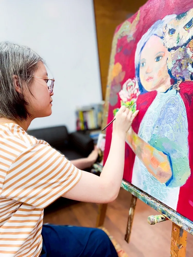 《消失的九年級》以三個篇章呈現Sabrina的創作歷程。業者提供