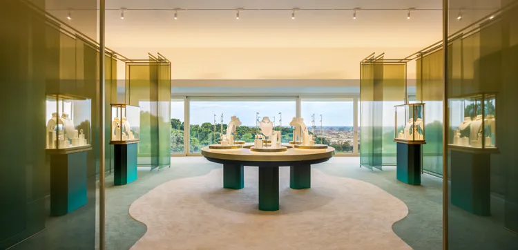 卡地亞2025「自然藝境」頂級珠寶暨腕錶鑑賞會展場。品牌提供