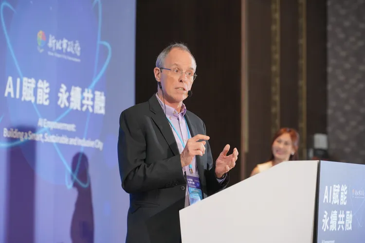 ICF創辦人Robert Bell。新北市府提供