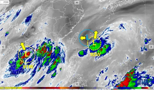 準颱風「玲玲」北上往這走!專家:有利增強 雷雨擴大全台