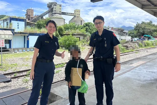 臺中迷途老嫗現身百公里外的新竹縣 橫山暖警熱心協助返家