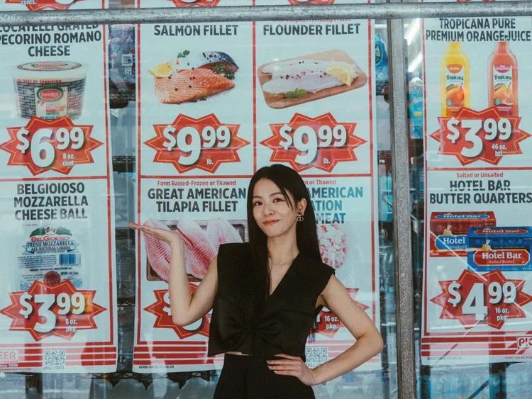 宋芸樺在美國生活，化身「省錢達人」。快樂成長娛樂提供