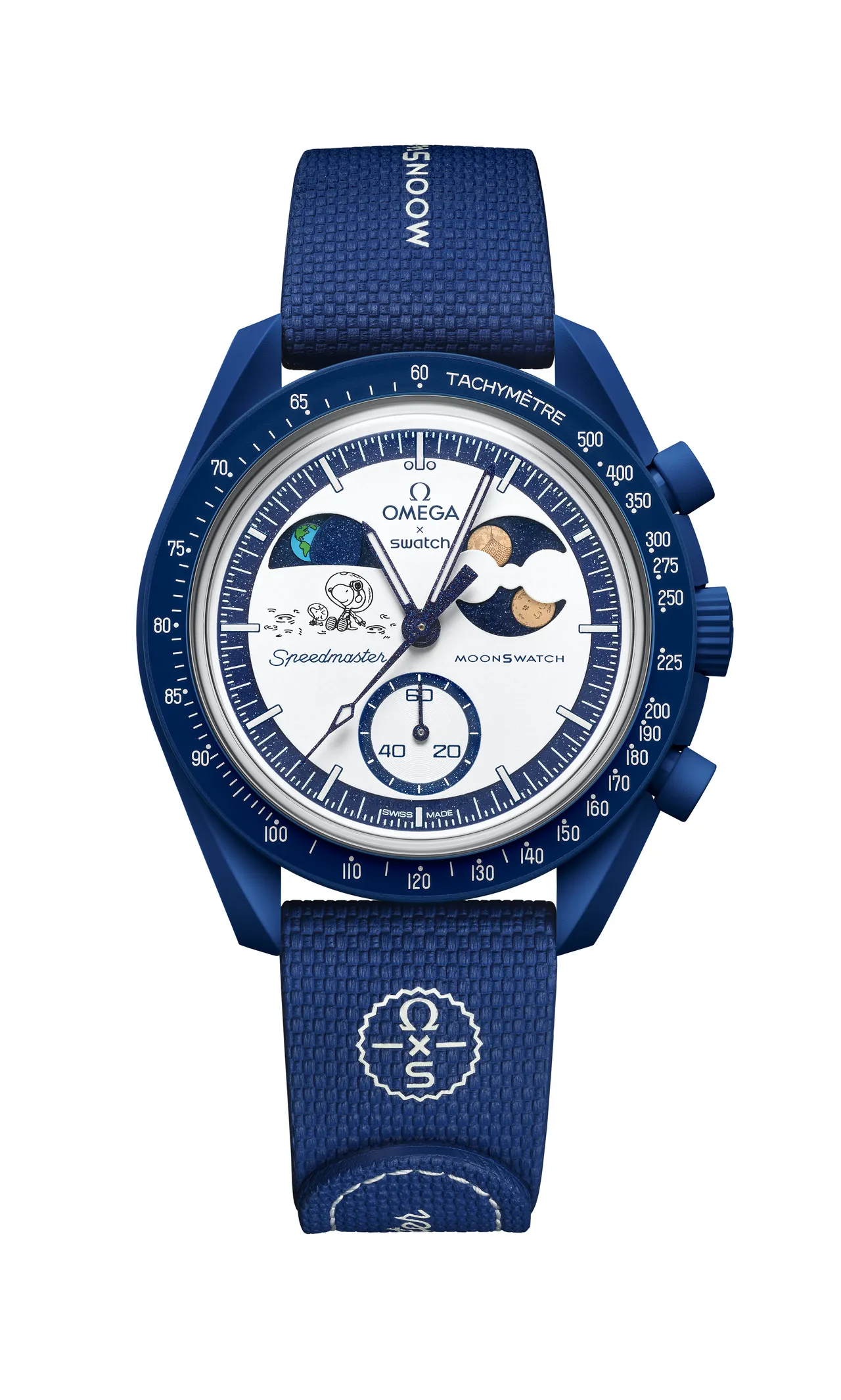 Bioceramic MoonSwatch「Mission to Earthphase」表款,1万2150元。品牌提供