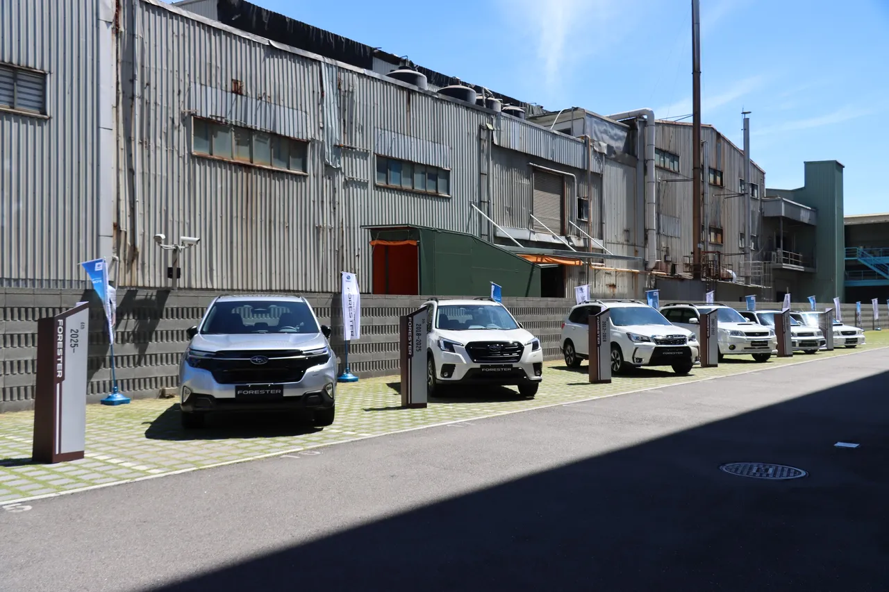 為了慶祝新車上市,Subaru也特別在台北信義區舉辦戶外風格體驗展。周奕豪攝