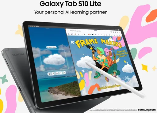 三星Galaxy Tab S10 Lite發表 S Pen、AI功能一次到位