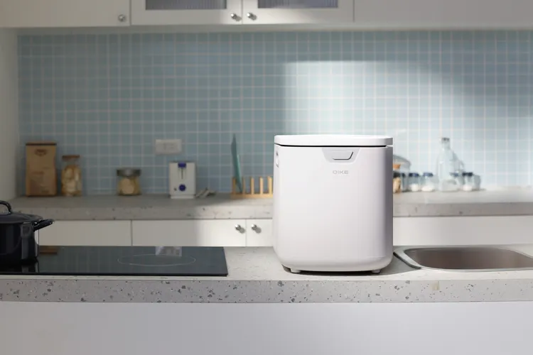 DIKE 3.5L淨味儲存智能廚餘機於雙全生活館預購，早鳥價格8990元。DIKE提供