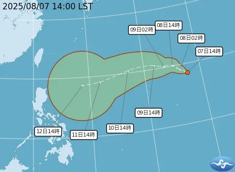 「楊柳」颱風有機會成生!專家:可能朝台灣東南方海域接近
