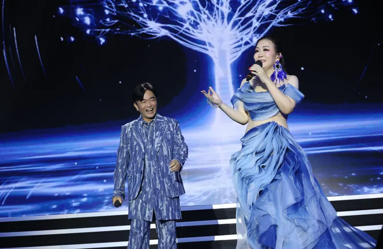 吳宗憲到台南力挺張秀卿開唱。名人演藝事業提供