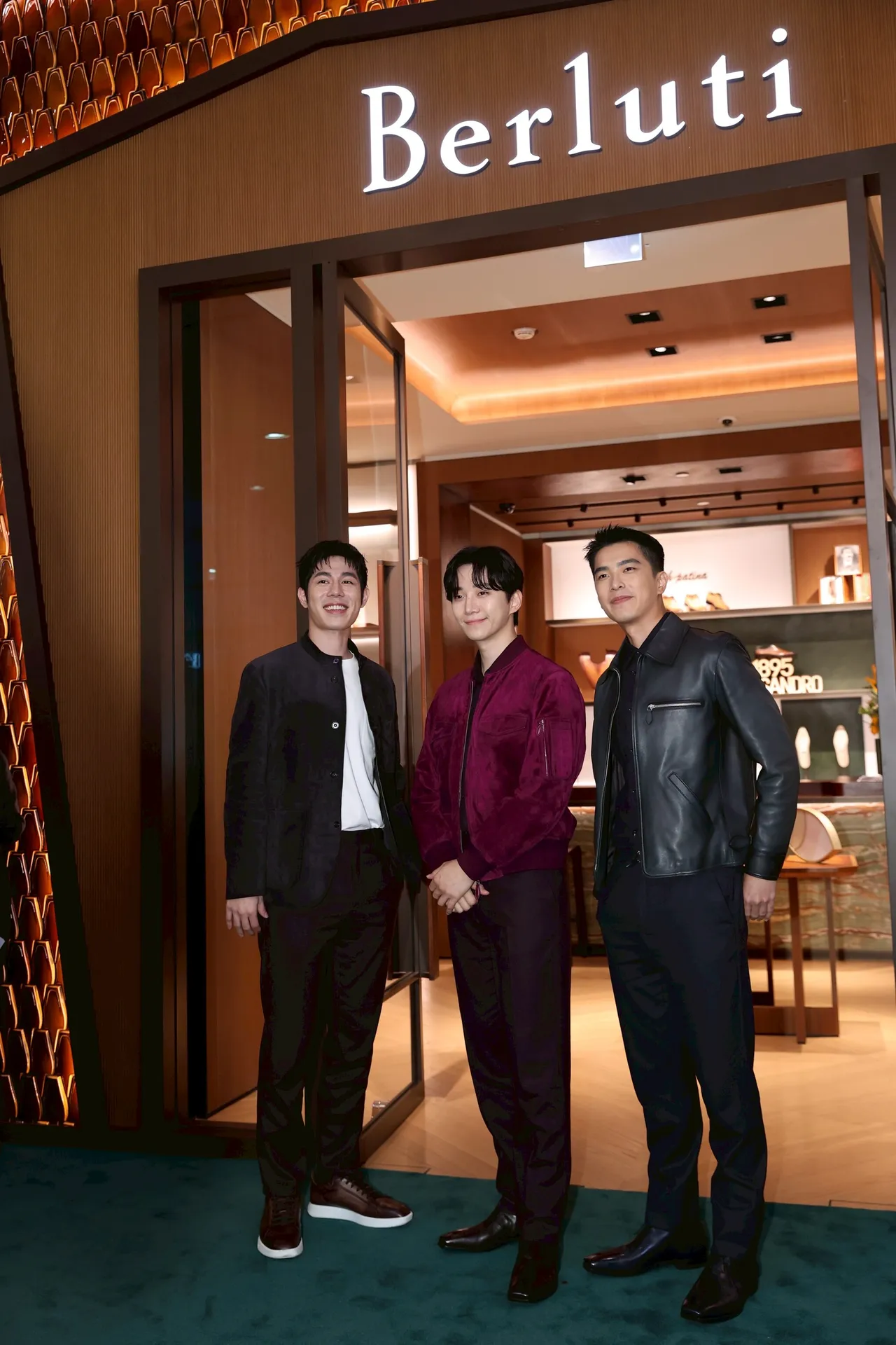 詹怀云(左起)、李俊昊、曾敬骅。彭欣伟摄