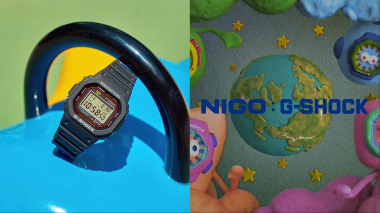 G-SHOCK找來潮流圈雙神加持！ VERDY玩轉經典、NIGO打造吉祥物