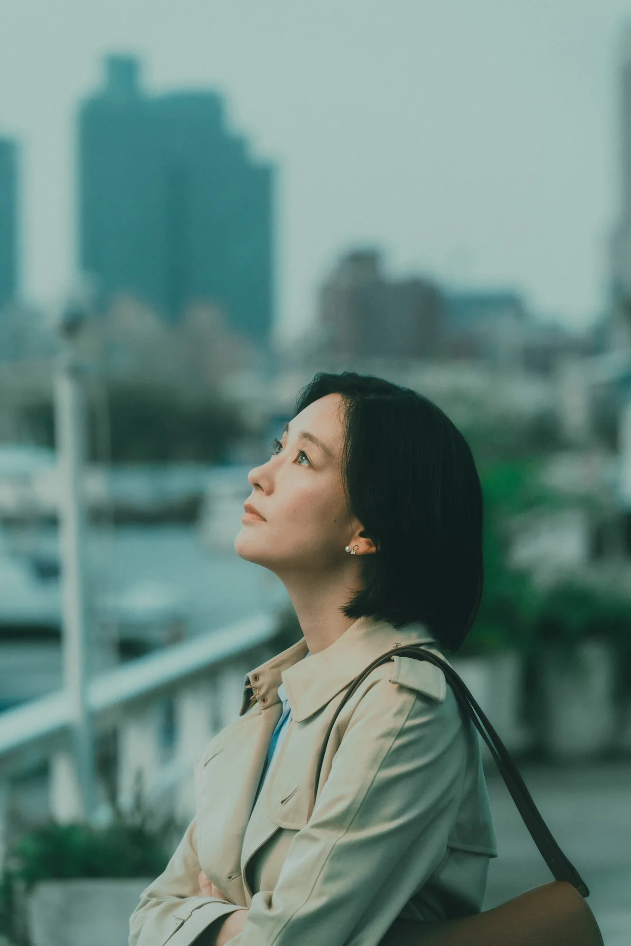 水川麻美不斷默念中文台詞。牽猴子提供
