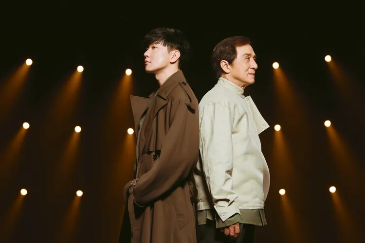 林俊傑驚喜邀來成龍合唱。JFJ PRODUCTIONS提供