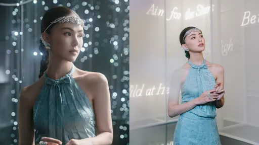 昆凌美如希腊女神下凡 戴5千万头饰赏香奈儿顶级珠宝