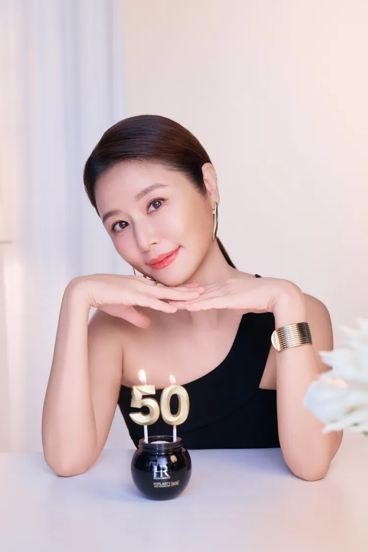 林心如明年將滿50歲。品牌提供