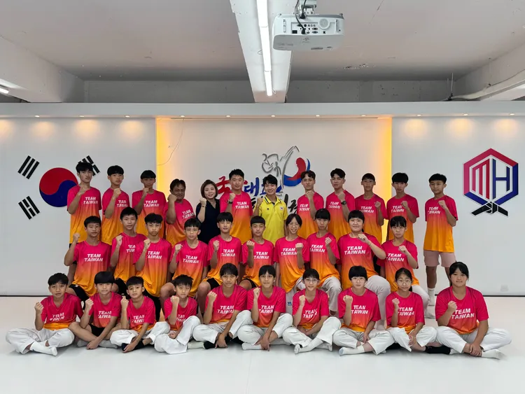 林思宏X5醫師慈善基金會贊助花蓮嘉里跆拳道選手赴韓集訓，為挑戰國內外賽事做好世界級準備。林思宏X5醫師慈善基金會提供