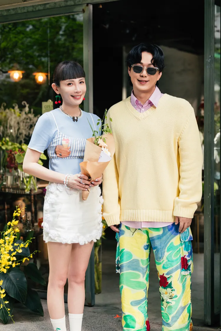 蕭煌奇新歌《一半一半》特別找來金曲歌后魏如萱跨刀合作。華納音樂提供