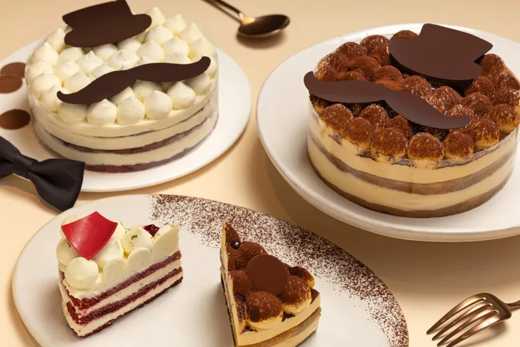 晶華酒店點心房主廚推出「微醺紳士提拉米蘇」與「絨情父愛紅絲絨蛋糕」兩款父親節蛋糕，每款售價1288元，即日起於一樓的Regent Gift Shop外賣櫃以及晶華美食到你家線上平台開放預購。台北晶華提供