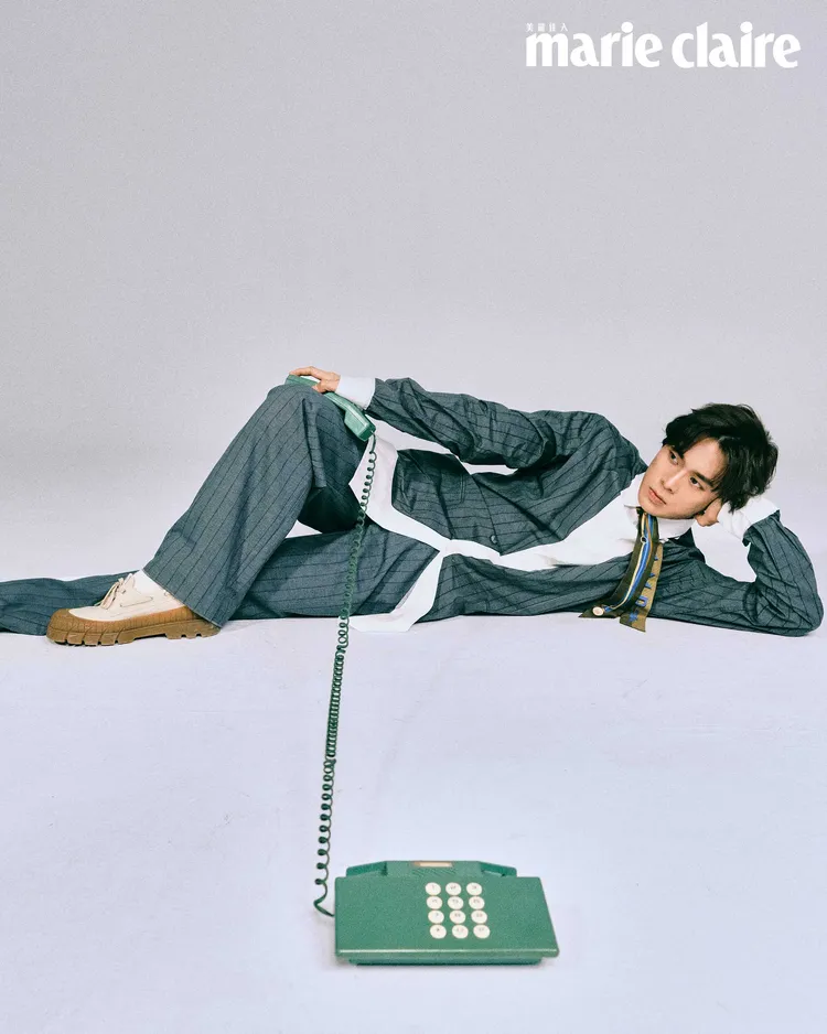 雲安拍攝《Marie Claire美麗佳人》封面。《Marie Claire美麗佳人》國際中文版提供