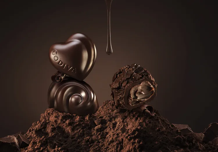 GODIVA夾心巧克力。業者提供