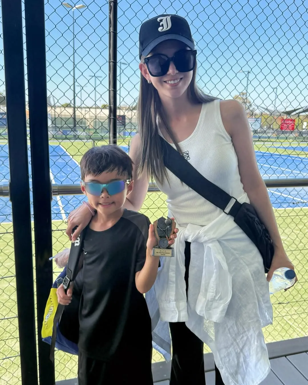 昆凌日前也曾曬出Romeo的正面照。翻攝《hannah_quinlivan》的IG