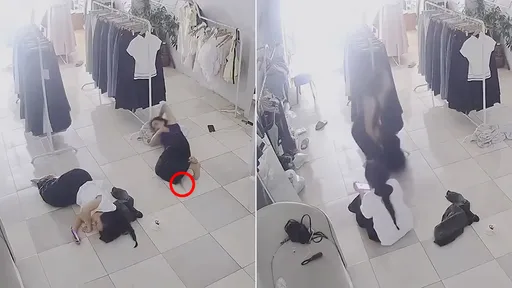 太准了!女店员午休「米奇直奔下体」 同事魔性狂笑影片疯传