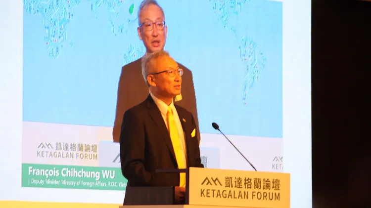 外交部次長吳志中。記者葉家瑋攝