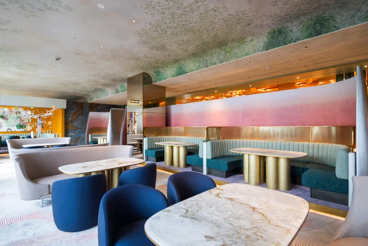 「 SIREN’S LOUNGE尊榮體驗區」店裝。星巴克提供