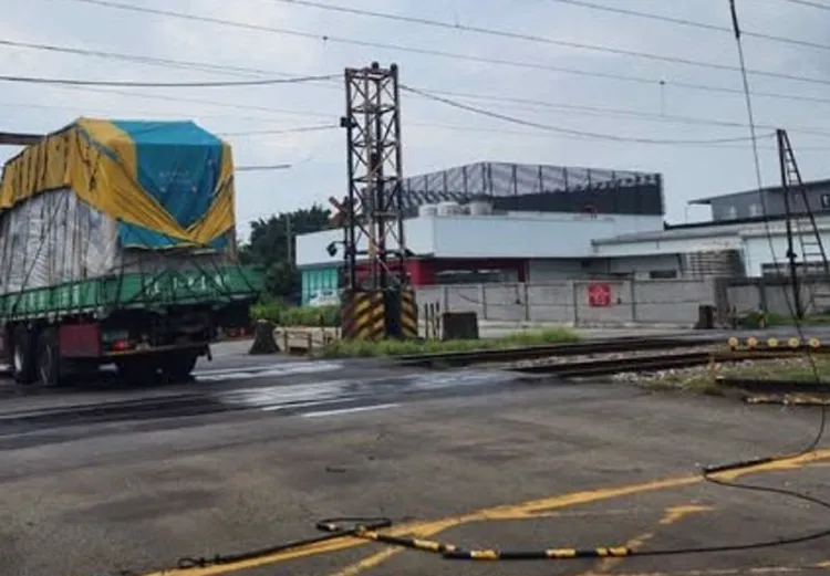 事故現場。翻攝畫面