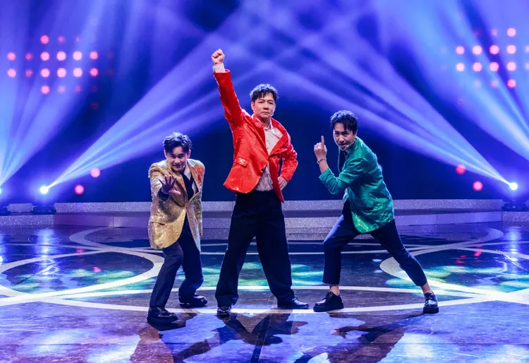 陳隨意熱跳〈忘情森巴舞〉。中視提供