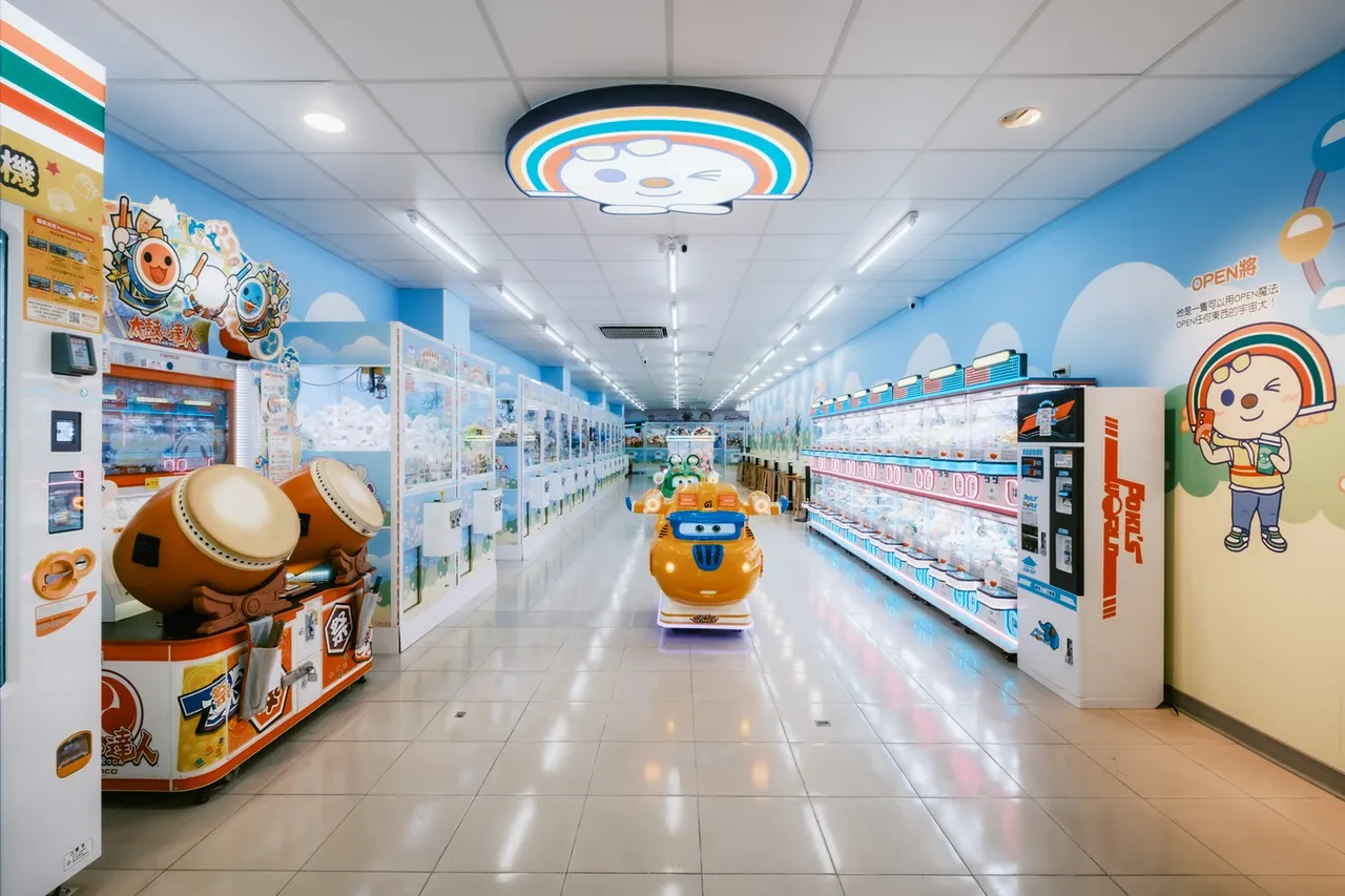 「娃宝欢乐世界 OPEN! PLAZA」共汇集30台「娃宝机」等设施。7-ELEVEN提供