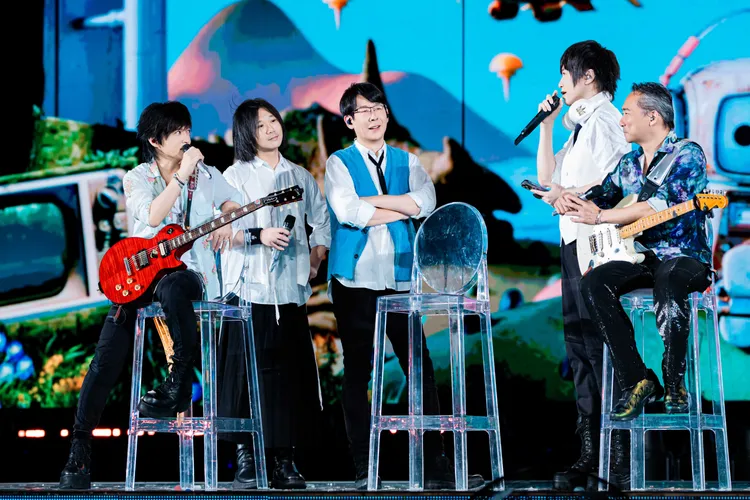 五月天締造累計鳥巢43場演出紀錄。相信音樂提供