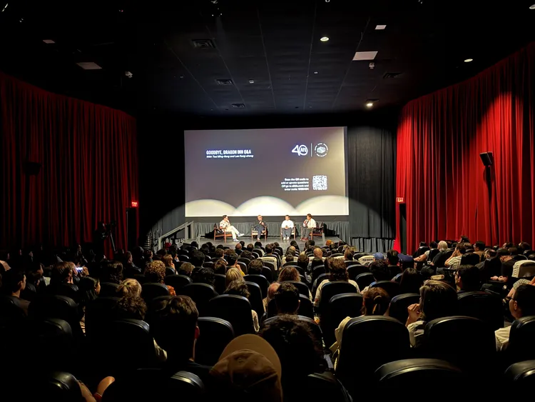 蔡明亮經典影展於奧斯汀電影協會劇院放映，場場爆滿。文化部提供