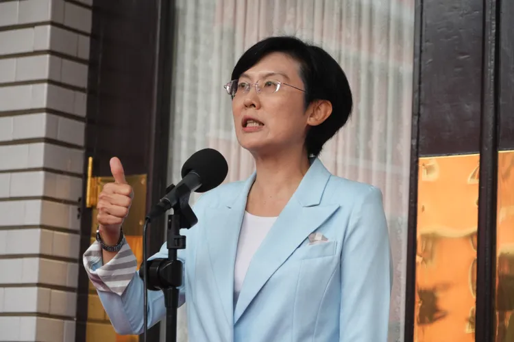 對於涉貪遭起訴，林岱樺自認清白。資料照片