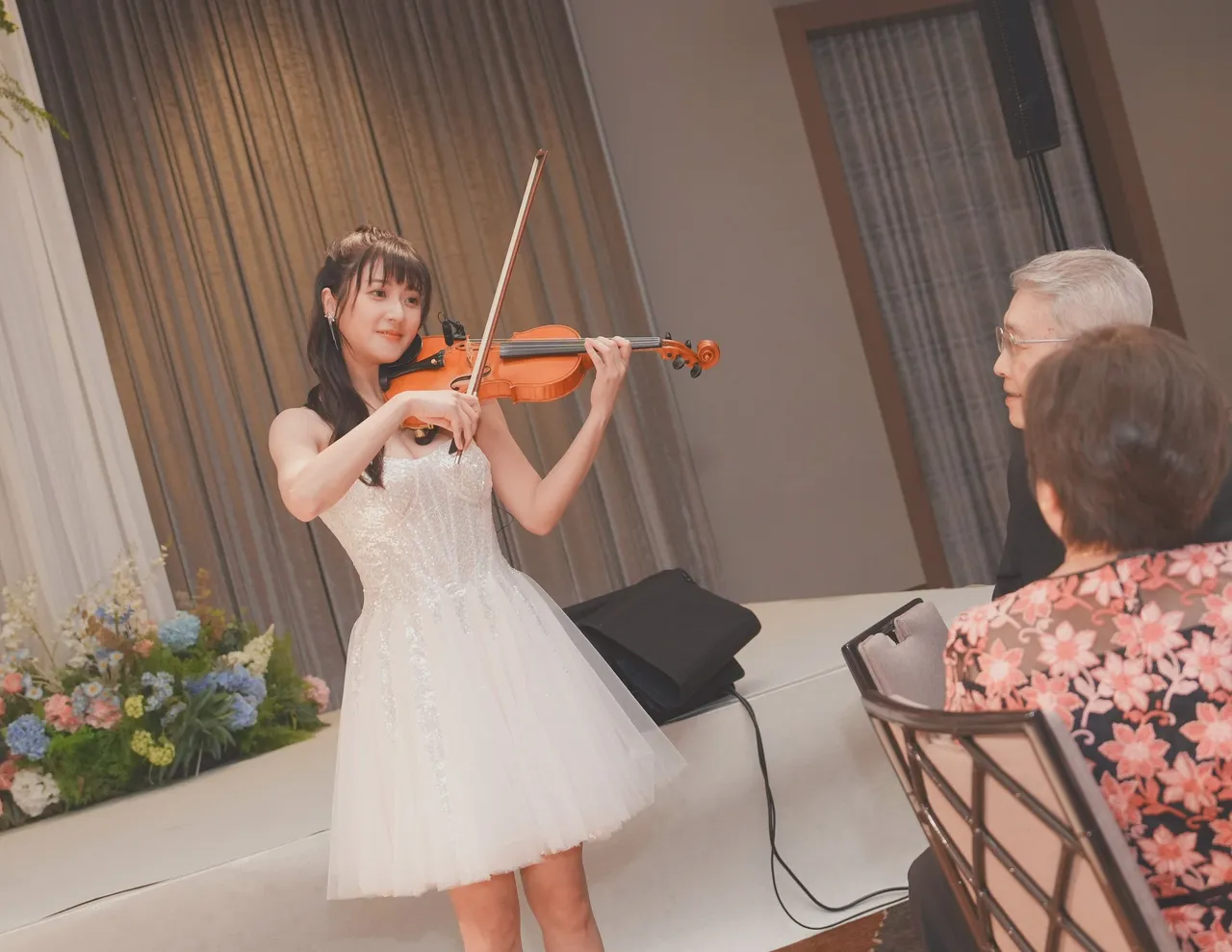 林逸欣感性表示这是她最幸福的一场表演。欣宇宙音乐提供