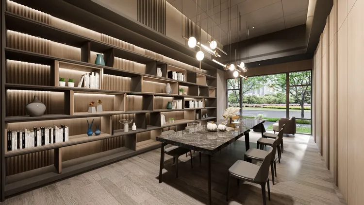 休閒設施示意。欣雄建設提供