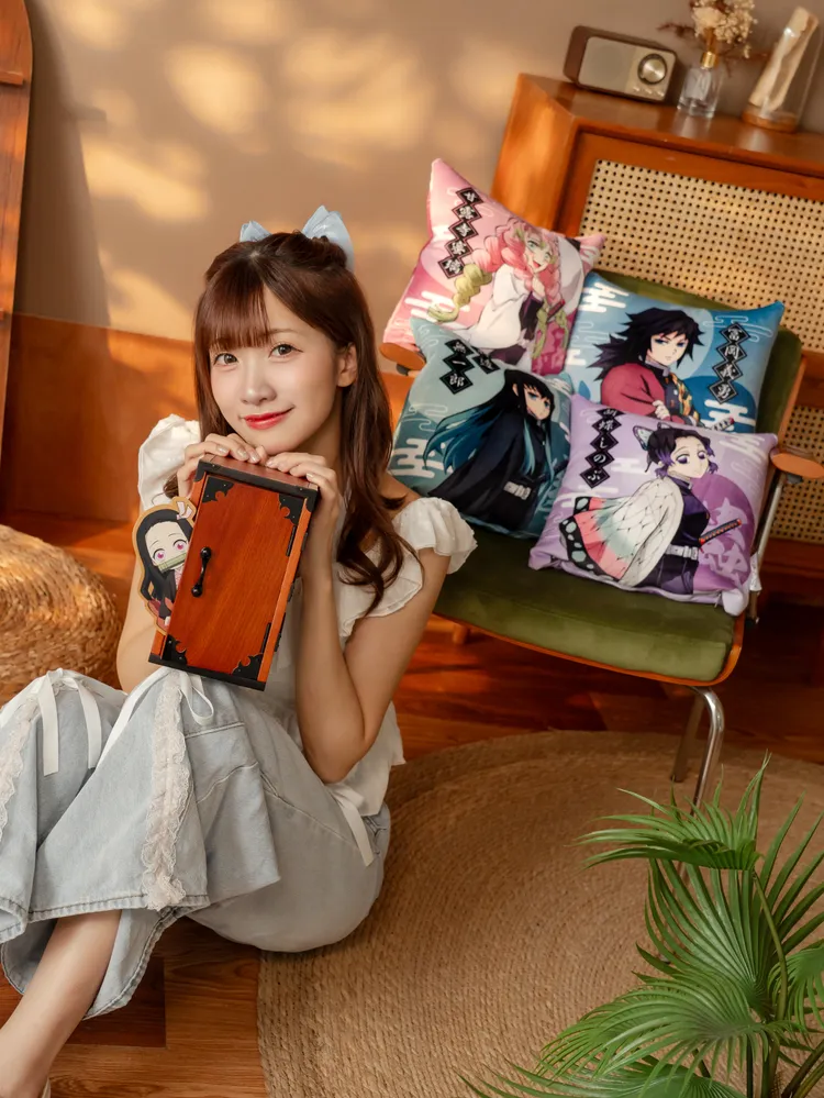 「木箱存錢筒」忠實復刻禰豆子的木箱。7-ELEVEN提供