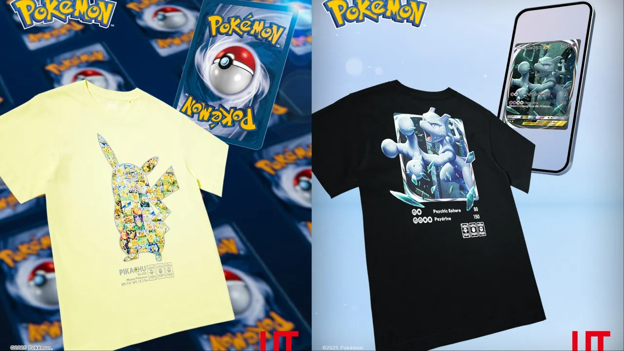 UNIQLO Pokémon UT特別系列童裝UT (短袖),各390元。品牌提供