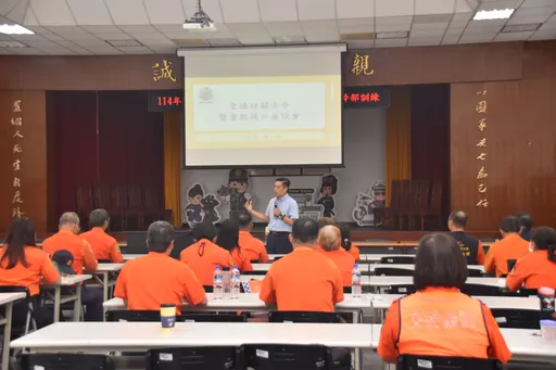 義交常訓!台中一分局長林大為籲守法規、執勤安全