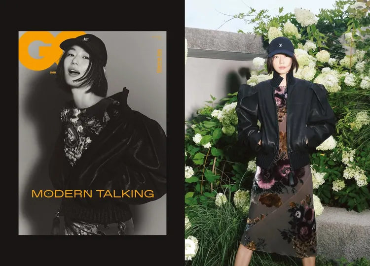 全智賢近日替韓國時尚雜誌《GQ》拍攝系列大片。翻攝gq＿korea IG