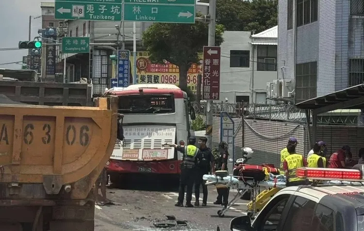 事故現場。翻攝自市議員陳雅倫臉書