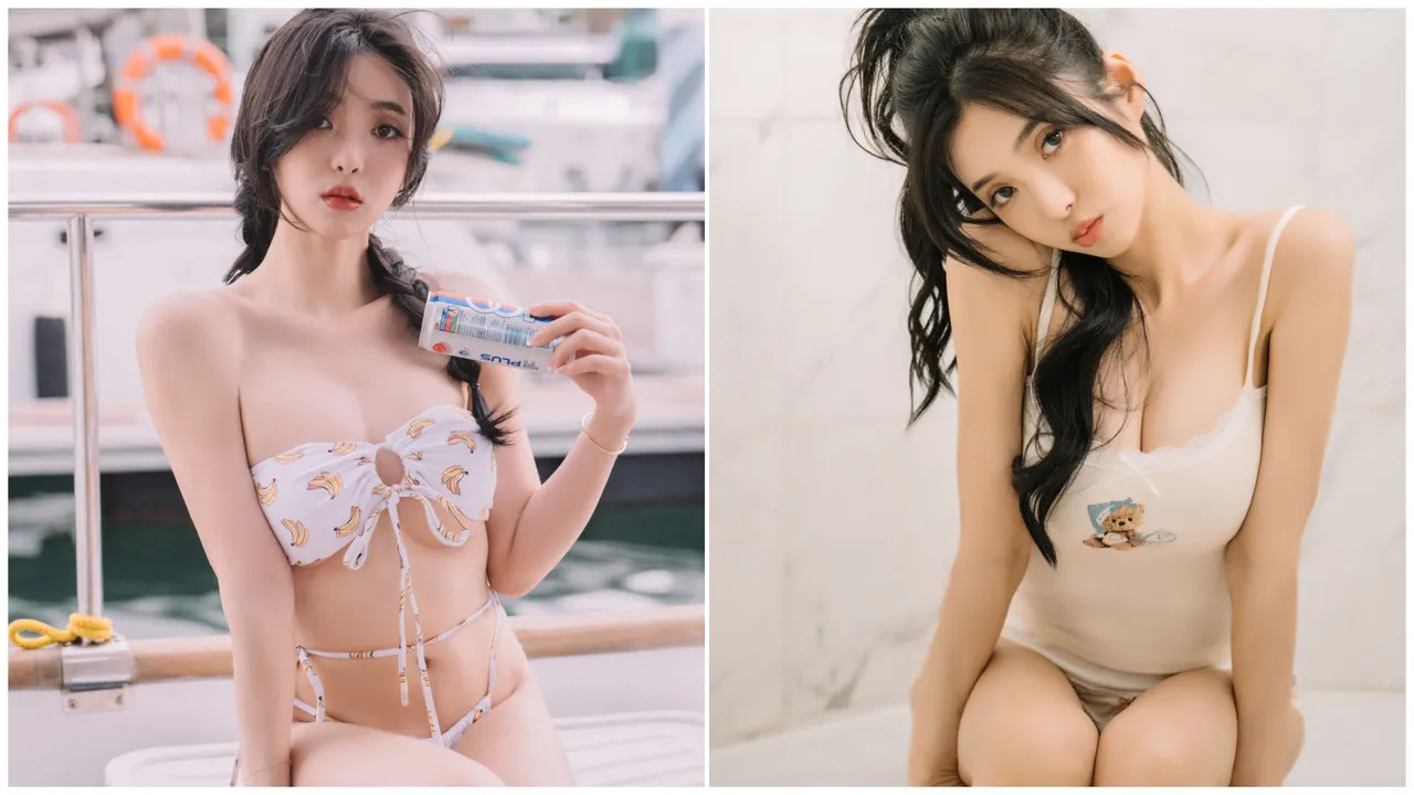 安于晴身材曲线相当性感。翻摄自安于晴脸书