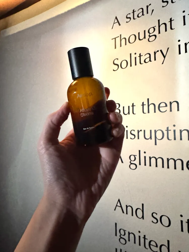 Aesop蒼穹之上．引香水，50ml／5600元。張家玲攝