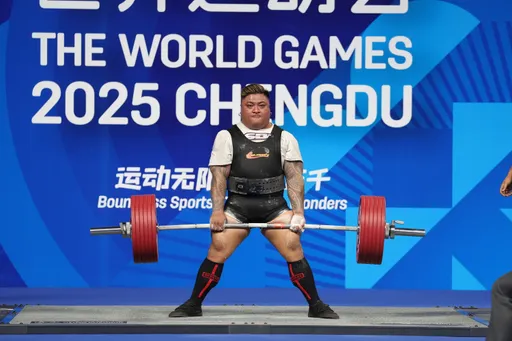 世運中華隊第五面金牌入袋 健力好手楊森舉出總和1118.5公斤破大會紀錄