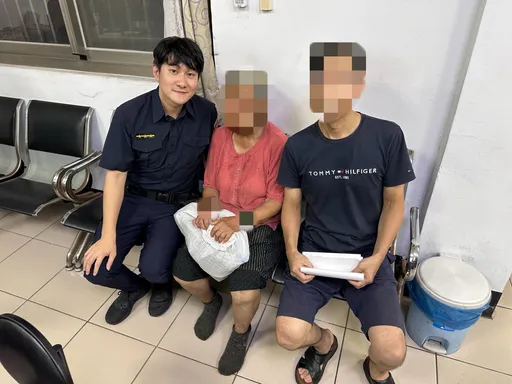 8旬老妪清晨迷途至深夜 坜警团队通报群组建功!顺利寻获助返家